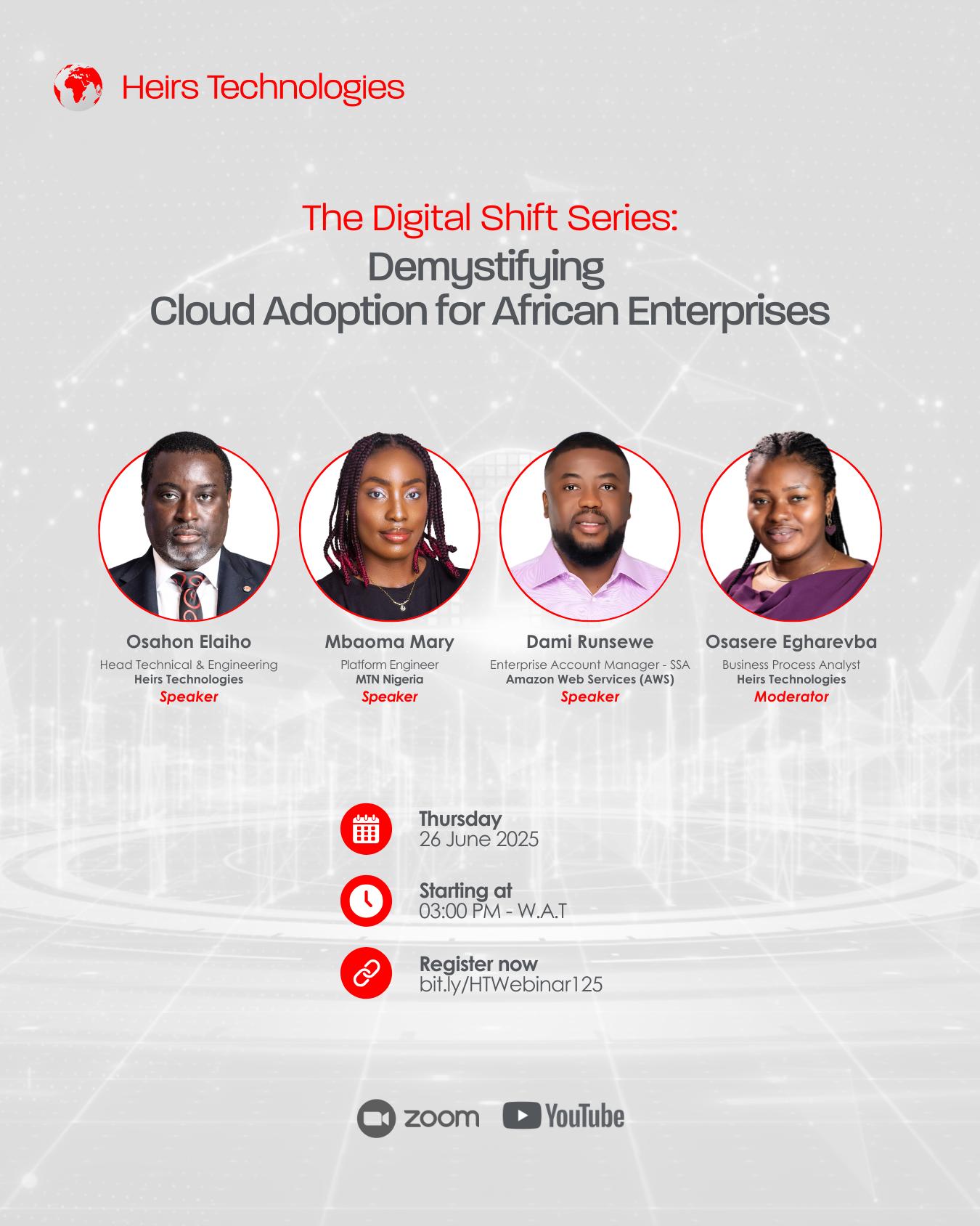 Digital Shift Series: Demystifying Cloud Adoption for African Enterprises